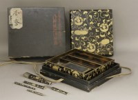 Lot 385 - A lacquer Suzuribako