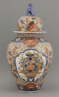 Lot 284 - A Koransha Fukagawa Vase and Cover