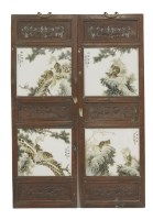 Lot 81 - A pair of Hanging Panels