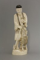 Lot 353 - An ivory Forester