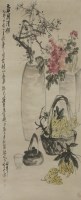 Lot 500 - A hanging scroll