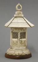 Lot 358 - An ivory Garden Temple