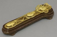 Lot 511 - A high carat gold bookmark