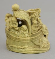 Lot 360 - An ivory Takarabune