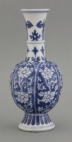 Lot 16 - A blue and white Vase