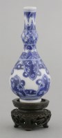 Lot 20 - A good blue and white 'baby house' Vase