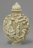 Lot 224 - An ivory Snuff Bottle