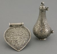 Lot 142 - A Malaysian silver female Pubic Cover ('Caping')