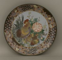 Lot 302 - A cloisonné Dish