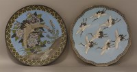 Lot 304 - Three Dishes with cranes