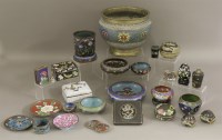 Lot 321 - A collection of Cloisonné