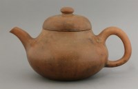 Lot 82 - A large Yixing Teapot