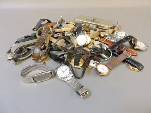 Lot 66 - A sterling silver Rotary mechanical watch