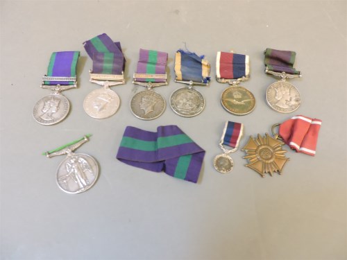 Lot 146 - Seven medals