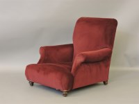 Lot 608 - An Edwardian armchair