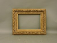 Lot 617 - A large 19th century gilt picture frame