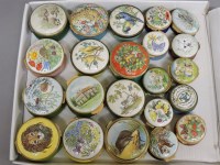 Lot 219 - Twenty-two Halcyon Days and Crummles enamel boxes