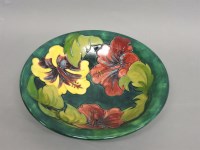 Lot 262 - A Moorcroft 'Hibiscus' pattern bowl