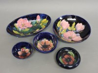 Lot 266 - Two Moorcroft 'Magnolia' bowls