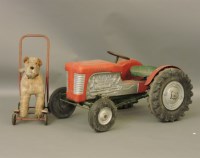 Lot 441 - A Triang plastic child's tractor