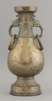 Lot 168 - An intriguing bronze Temple Vase