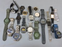 Lot 60 - A collection of gentlemen's wristwatches