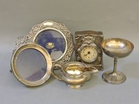 Lot 114 - Two silver mounted picture frames