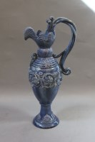 Lot 447 - An unusual Castle Hedingham ewer