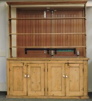 Lot 529 - A large Victorian pine dresser