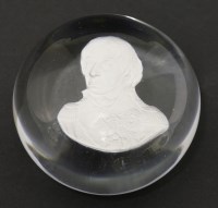 Lot 32 - A sulphide Paperweight