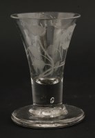 Lot 40 - A Jacobite Firing Glass