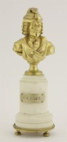 Lot 170 - A French gilt bronze bust