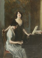 Lot 280 - Mark Milbanke (1857-1927)
THE DUET
Signed