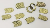 Lot 117 - Ilkhanid gold belt fittings