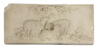 Lot 169 - A Portland stone carved panel