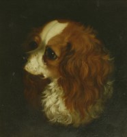 Lot 223 - Attributed to Alfred Wheeler (1851-1932)
HEAD OF A KING CHARLES SPANIEL;
HEAD OF A TERRIER
A pair