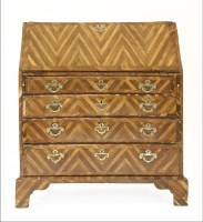 Lot 357 - A George III bureau