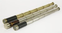 Lot 70 - Three pocket telescopes