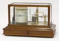 Lot 79 - An eight-coil clockwork barograph