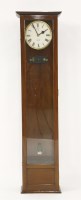 Lot 291 - An early battery wall clock