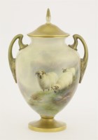 Lot 13 - A Royal Worcester Vase