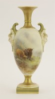 Lot 22 - A Royal Worcester Vase