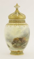 Lot 24 - A Royal Worcester Pot Pourri Vase