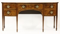 Lot 379 - A George III breakfront sideboard