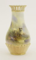 Lot 17 - A Royal Worcester Vase