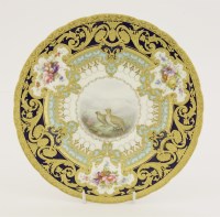 Lot 19 - A Royal Crown Derby Plate