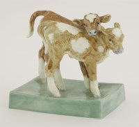 Lot 27 - A Royal Worcester Group of two calves