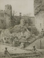 Lot 199 - Ernest Arthur Rowe (1863-1922)
HADDON HALL
Signed and dated 92 lower left