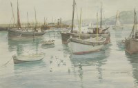 Lot 200 - Emiline Stokes (early 20th century)
ST. IVES HARBOUR
Signed l.r.