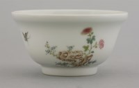 Lot 404 - A famille rose tea bowl